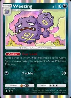 Weezing — Genetic Apex — Three Diamond