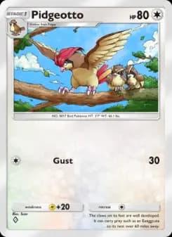 Pidgeotto — Genetic Apex — One Diamond