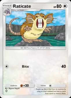 Raticate — Genetic Apex — One Diamond
