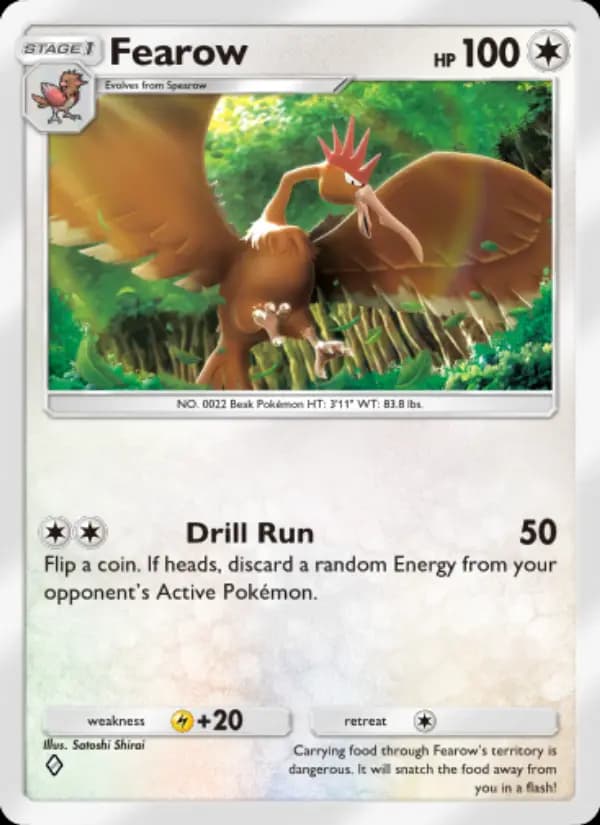 Fearow — Genetic Apex, One Diamond