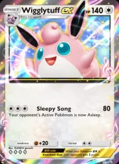 Wigglytuff ex — Genetic Apex — Four Diamond