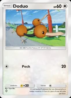 Doduo — Genetic Apex — One Diamond