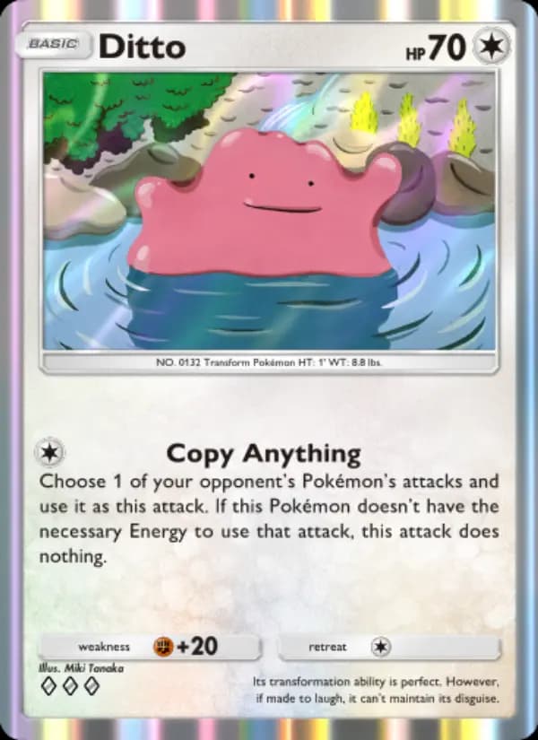 Ditto — Genetic Apex, Three Diamond