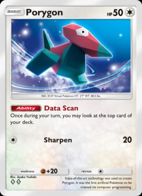 Porygon — Genetic Apex, Two Diamond