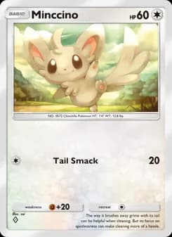 Minccino — Genetic Apex — One Diamond