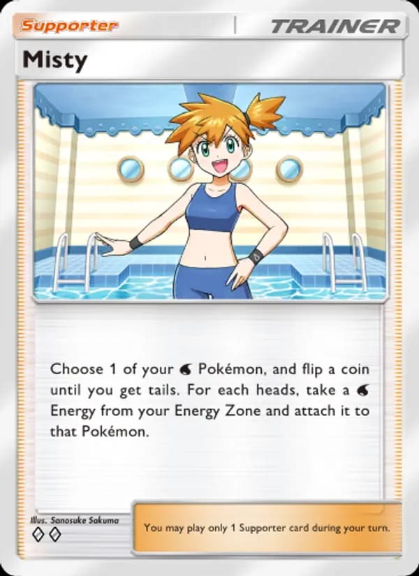 Misty — Genetic Apex, Two Diamond