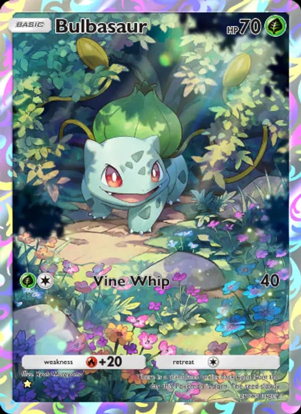 Bulbasaur — Genetic Apex, One Star