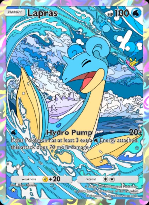 Lapras — Genetic Apex, One Star