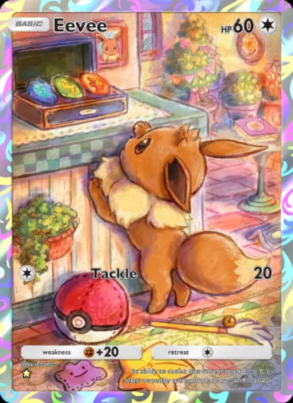 Eevee — Genetic Apex, One Star