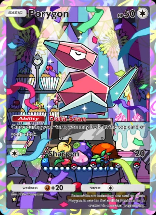 Porygon — Genetic Apex, One Star