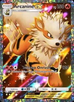 Arcanine ex — Genetic Apex — Two Star
