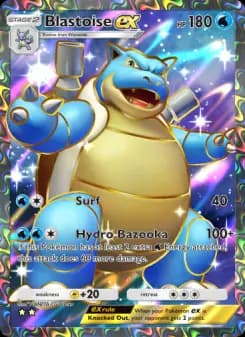 Blastoise ex — Genetic Apex — Two Star