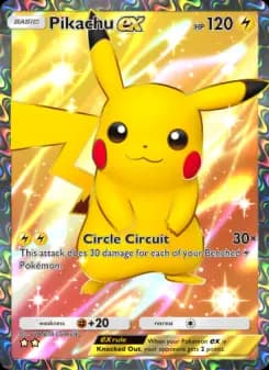 Pikachu ex — Genetic Apex — Two Star
