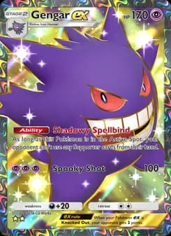 Gengar ex — Genetic Apex — Two Star