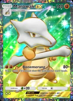 Marowak ex — Genetic Apex — Two Star