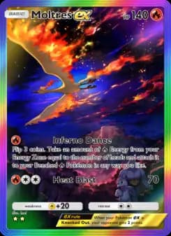 Moltres ex — Genetic Apex — Two Star