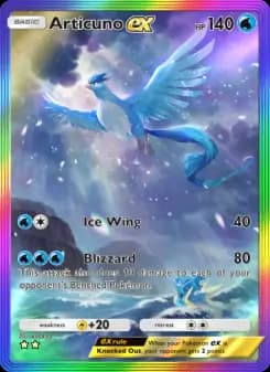 Articuno ex — Genetic Apex — Two Star