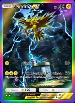 Zapdos ex — Genetic Apex — Two Star