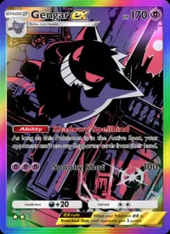 Gengar ex — Genetic Apex — Two Star