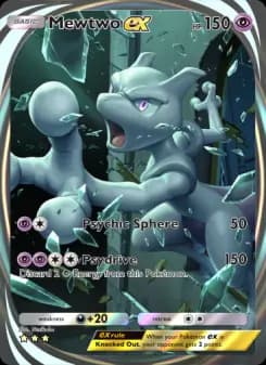 Mewtwo ex — Genetic Apex — Three Star