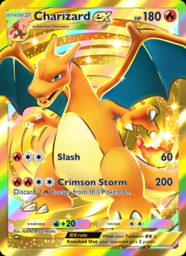 Charizard ex — Genetic Apex, Crown