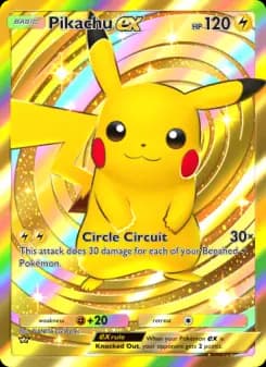 Pikachu ex — Genetic Apex — Crown