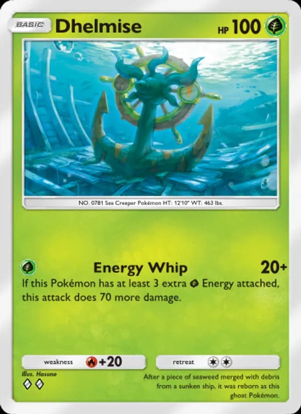 Dhelmise — Mythical Island, Two Diamond