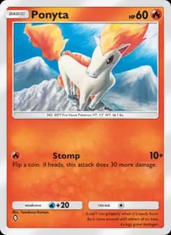 Ponyta — Mythical Island — One Diamond