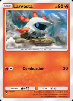 Larvesta — Mythical Island — One Diamond