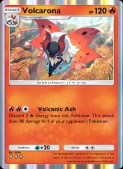 Volcarona — Mythical Island — Three Diamond