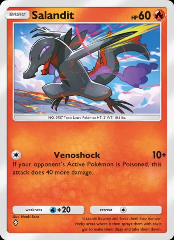 Salandit — Mythical Island, One Diamond