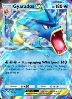 Gyarados ex — Mythical Island — Four Diamond