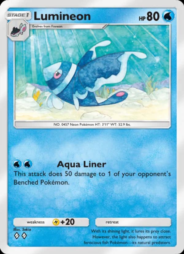 Lumineon — Mythical Island, Two Diamond
