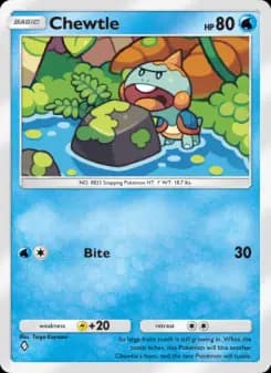 Chewtle — Mythical Island — One Diamond