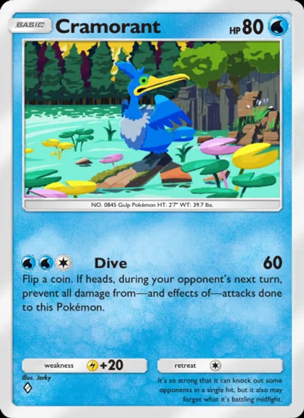 Cramorant — Mythical Island, One Diamond