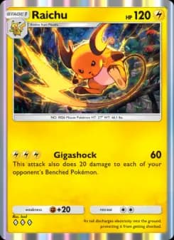 Raichu — Mythical Island — Three Diamond