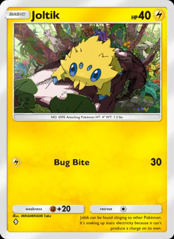 Joltik — Mythical Island, One Diamond