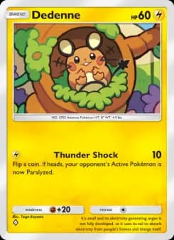 Dedenne — Mythical Island — One Diamond