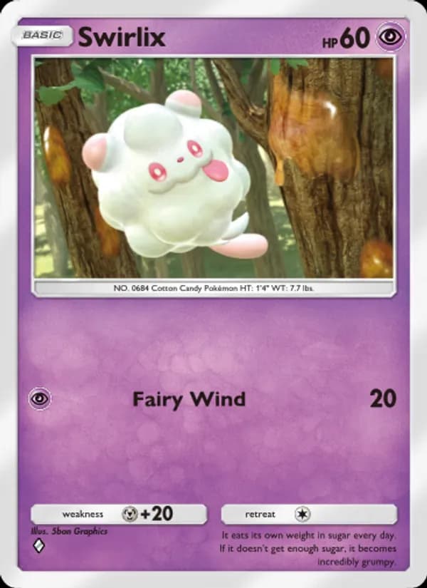 Swirlix — Mythical Island, One Diamond