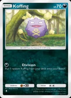 Koffing — Mythical Island — One Diamond