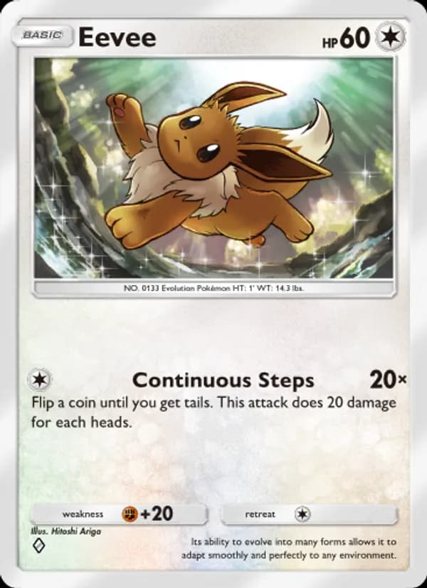 Eevee — Mythical Island, One Diamond