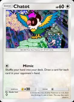 Chatot — Mythical Island — One Diamond