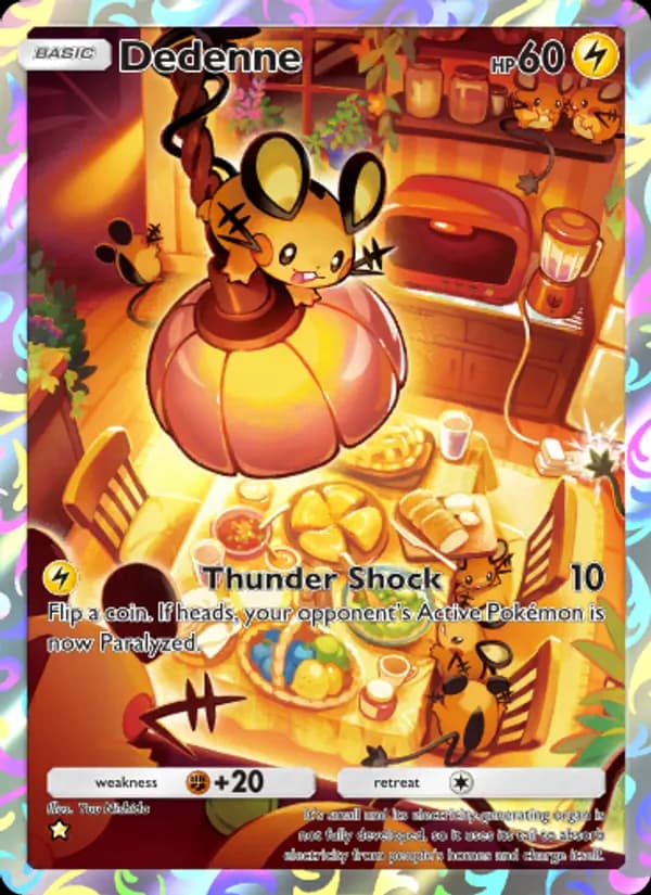 Dedenne — Mythical Island, One Star
