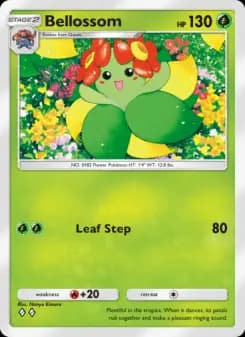 Bellossom — Space-Time Smackdown — Two Diamond