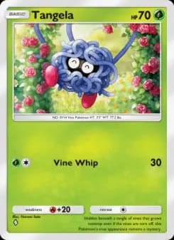 Tangela — Space-Time Smackdown — One Diamond