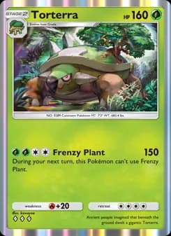 Torterra — Space-Time Smackdown — Three Diamond