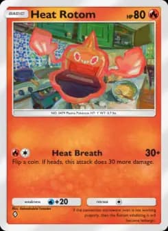 Heat Rotom — Space-Time Smackdown — One Diamond