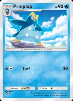 Prinplup — Space-Time Smackdown — Two Diamond