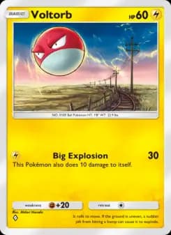Voltorb — Space-Time Smackdown — One Diamond