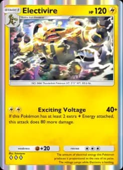 Electivire — Space-Time Smackdown — Three Diamond